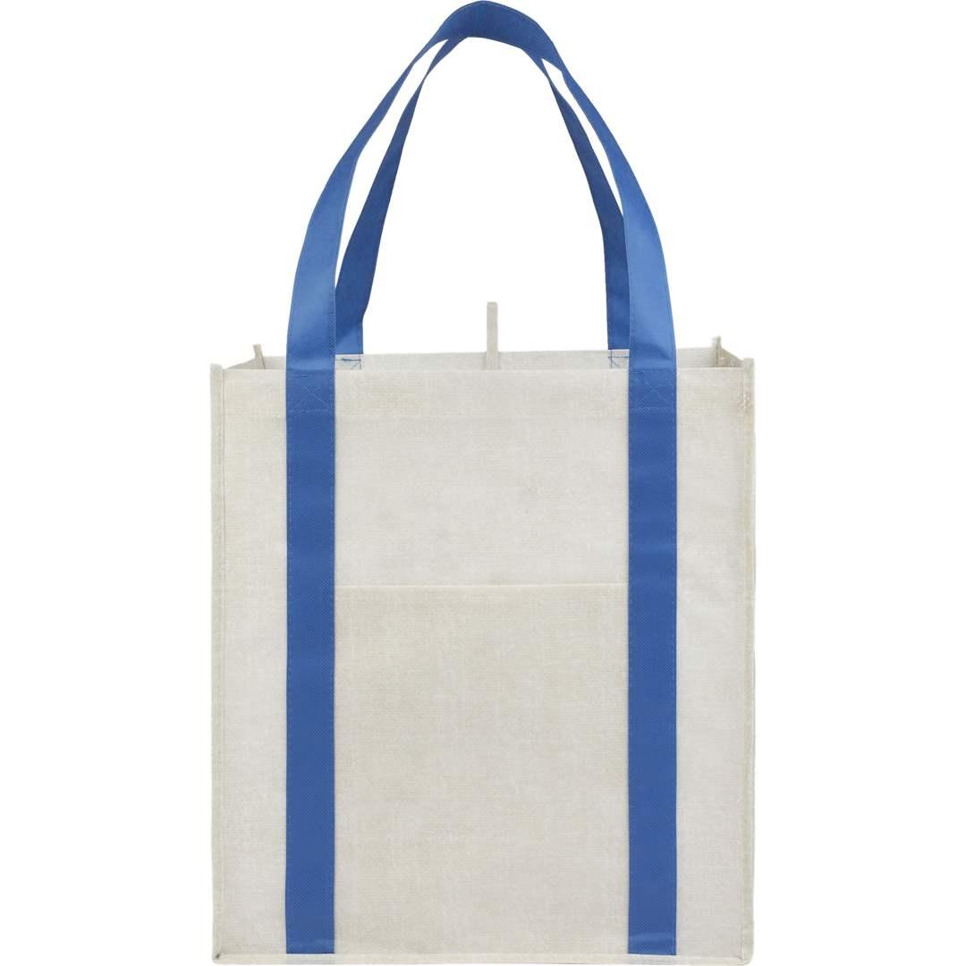 Neptune recycled non-woven grocery tote Black miniatura 20