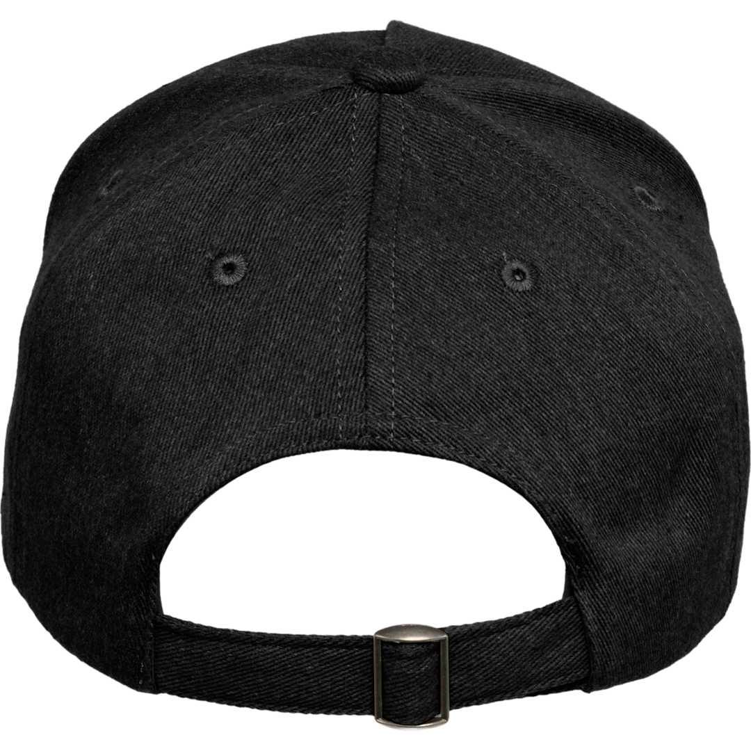 Recycled cotton twill 5 panel ballcap - unisex Black miniatura 19