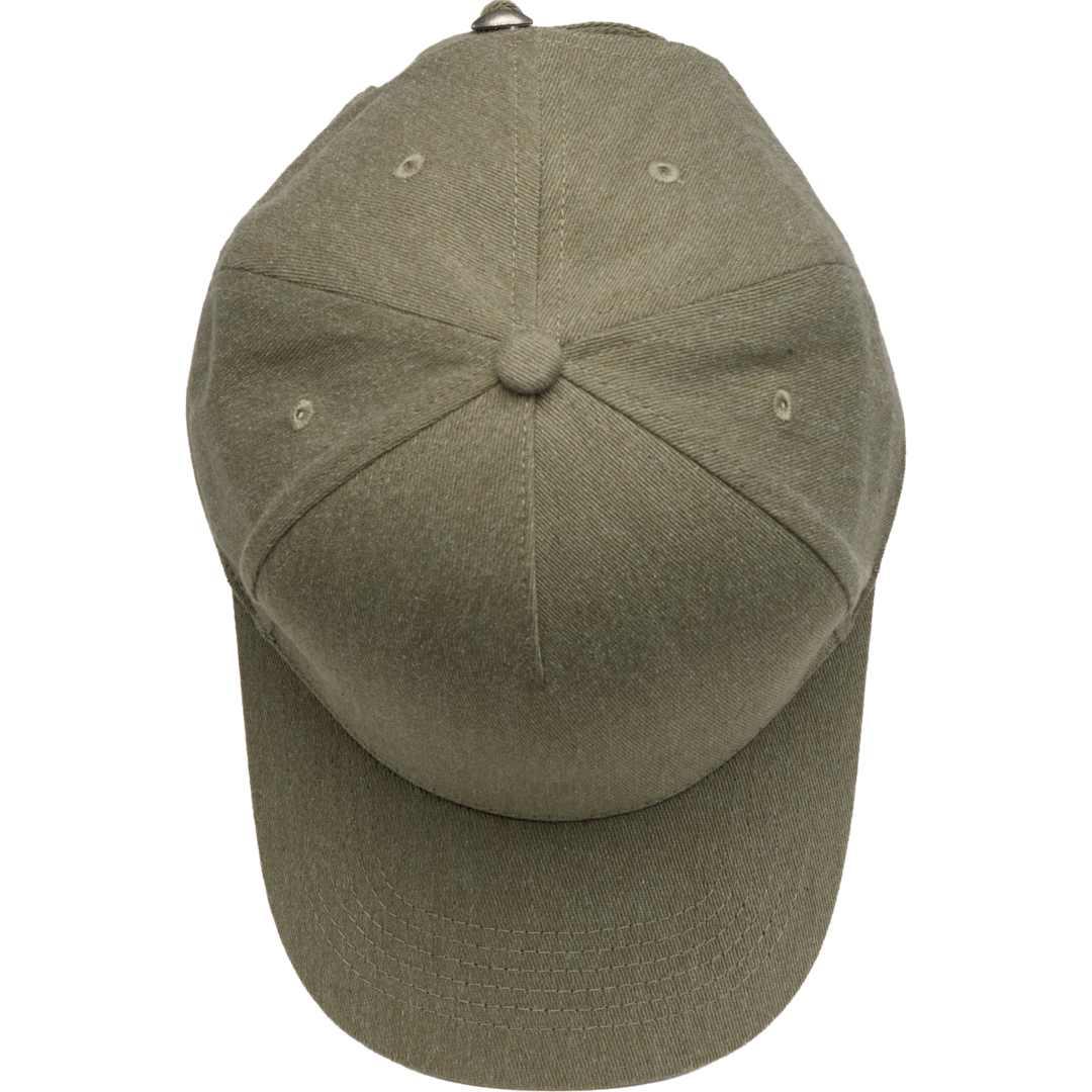 Recycled cotton twill 5 panel ballcap - unisex Black miniatura 16