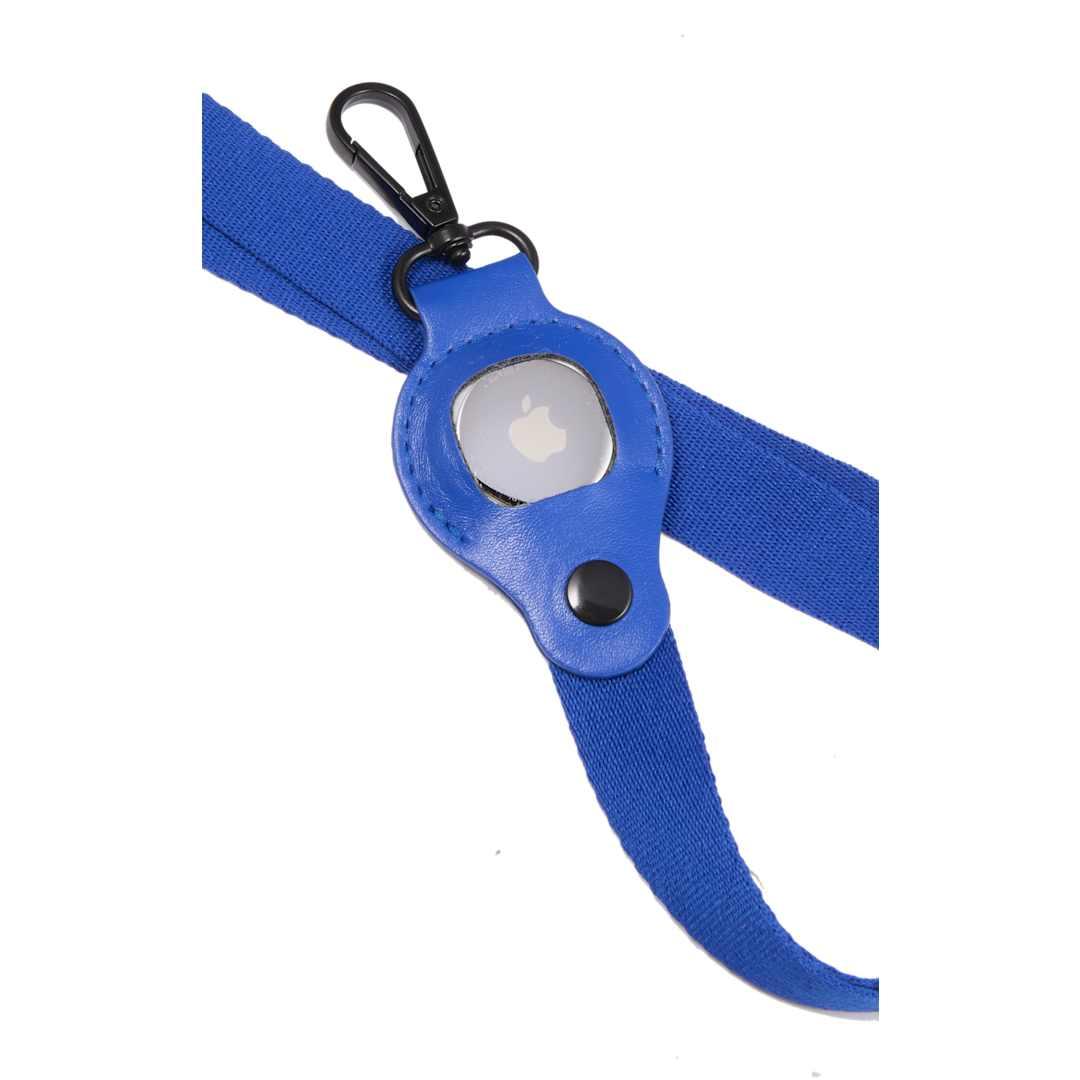 Recycled airtag lanyard Black miniatura 13