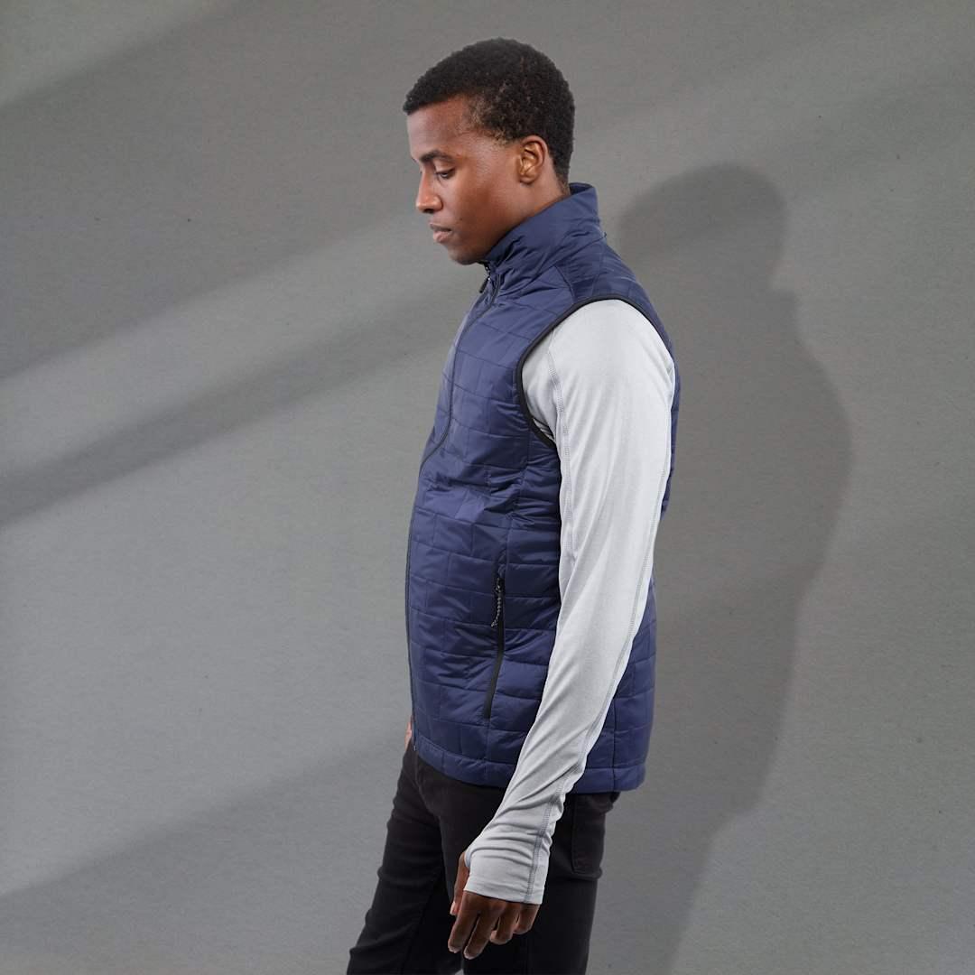 Mens telluride packable insulated vest Navy Blue miniatura 8