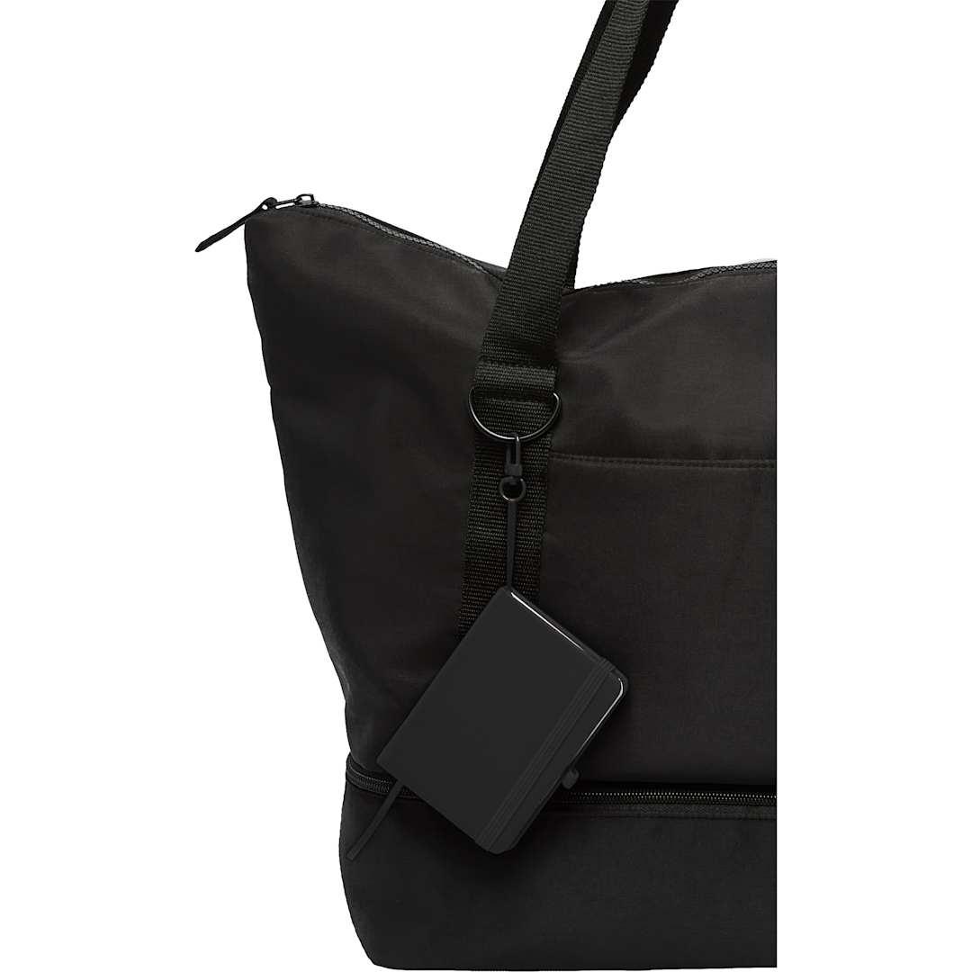 Mini recycled notebook w/ clip Black miniatura 6