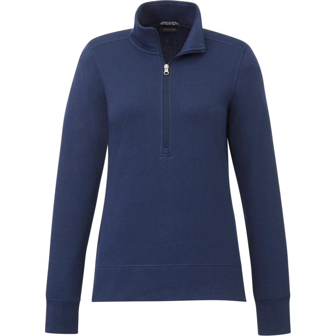 Womens dayton fleece half zip Black miniatura 4