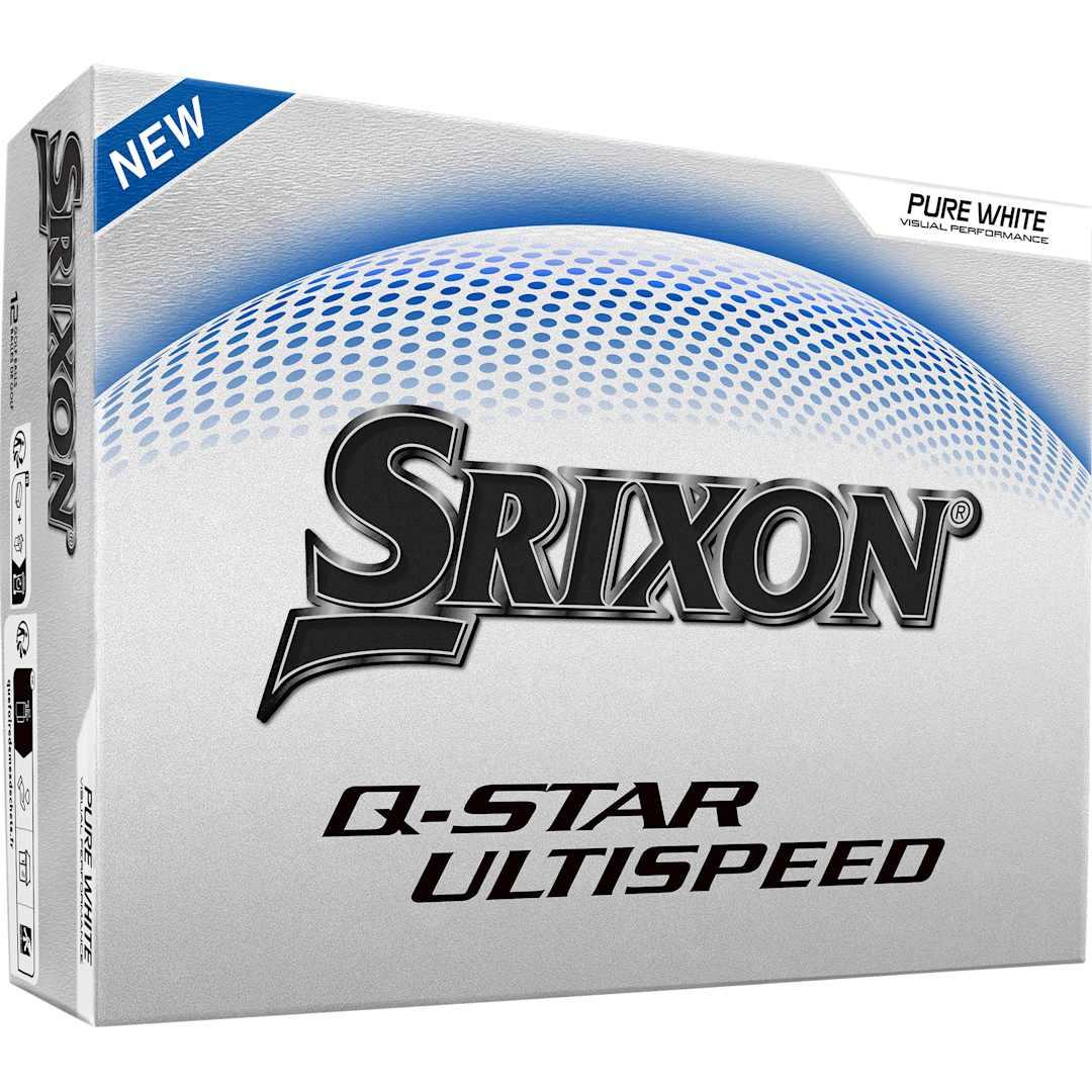 Srixon q-star ultispeed golf balls - 12 pack White miniatura 3