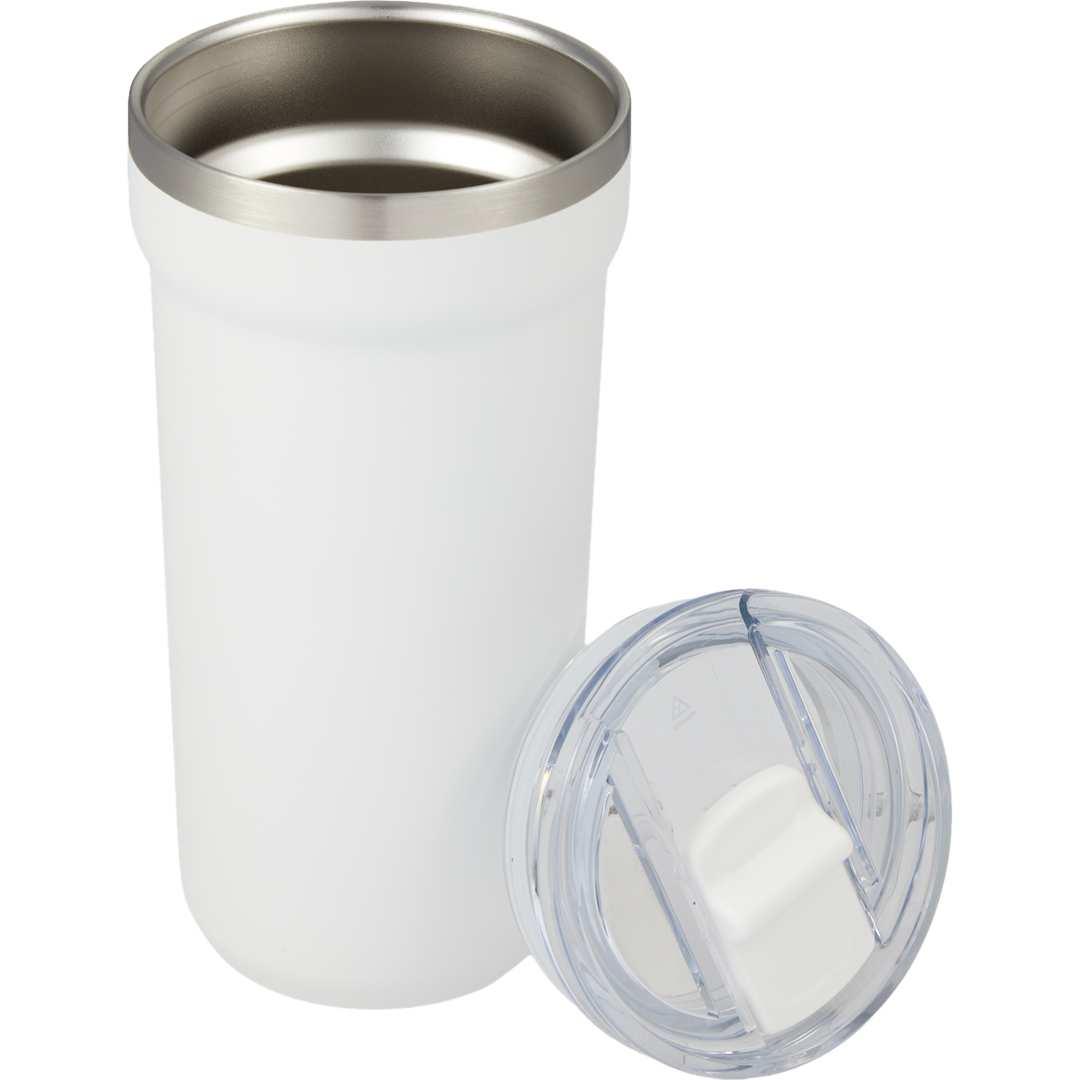 Catone recycled vacuum tumbler w/ slider lid 20oz Black miniatura 47