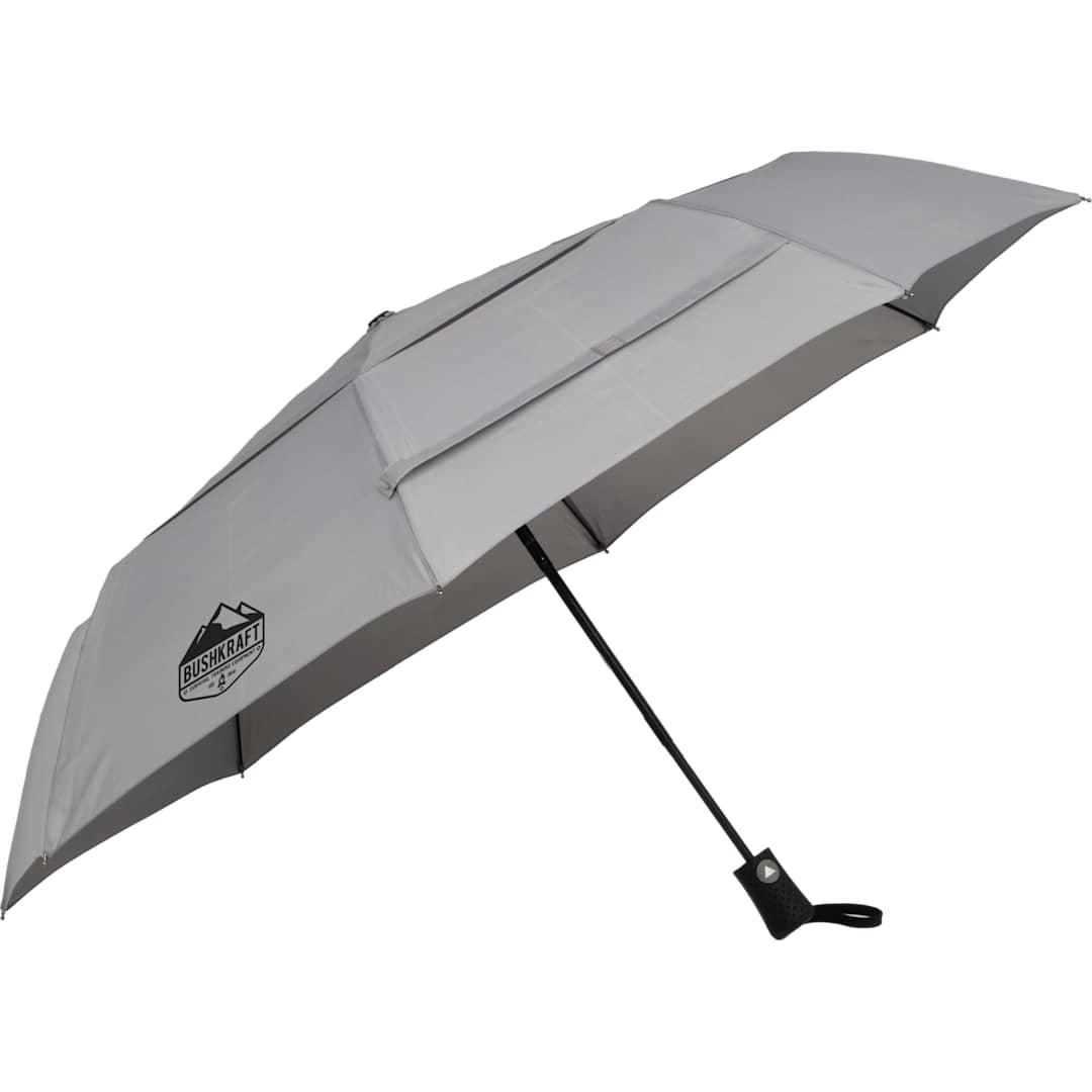 46 Recycled auto open umbrella Black miniatura 28