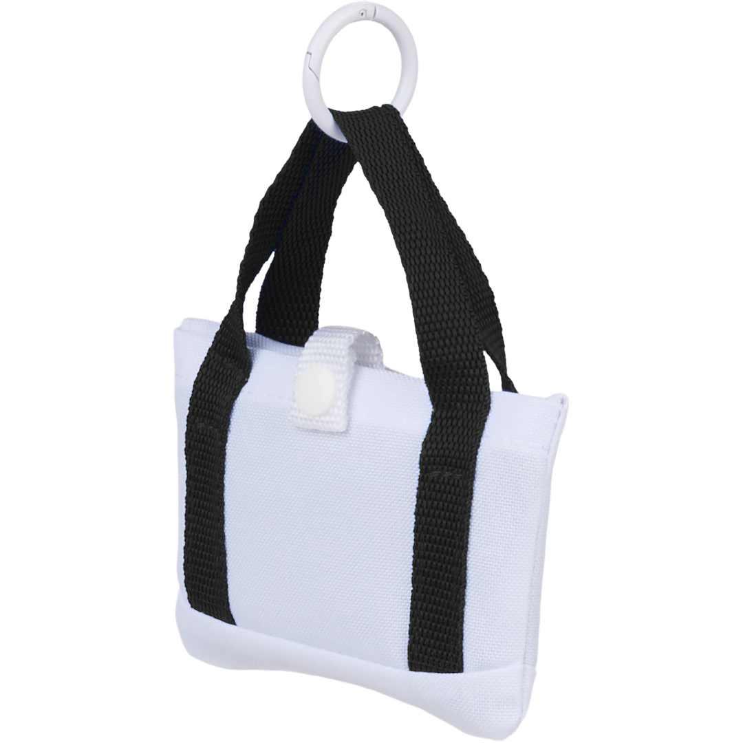 Mini-to-market packable shopper tote Black thumbnail 6
