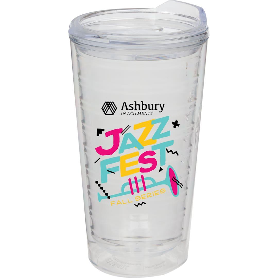 Lakeside double wall tumbler 16 oz Blue miniatura 5