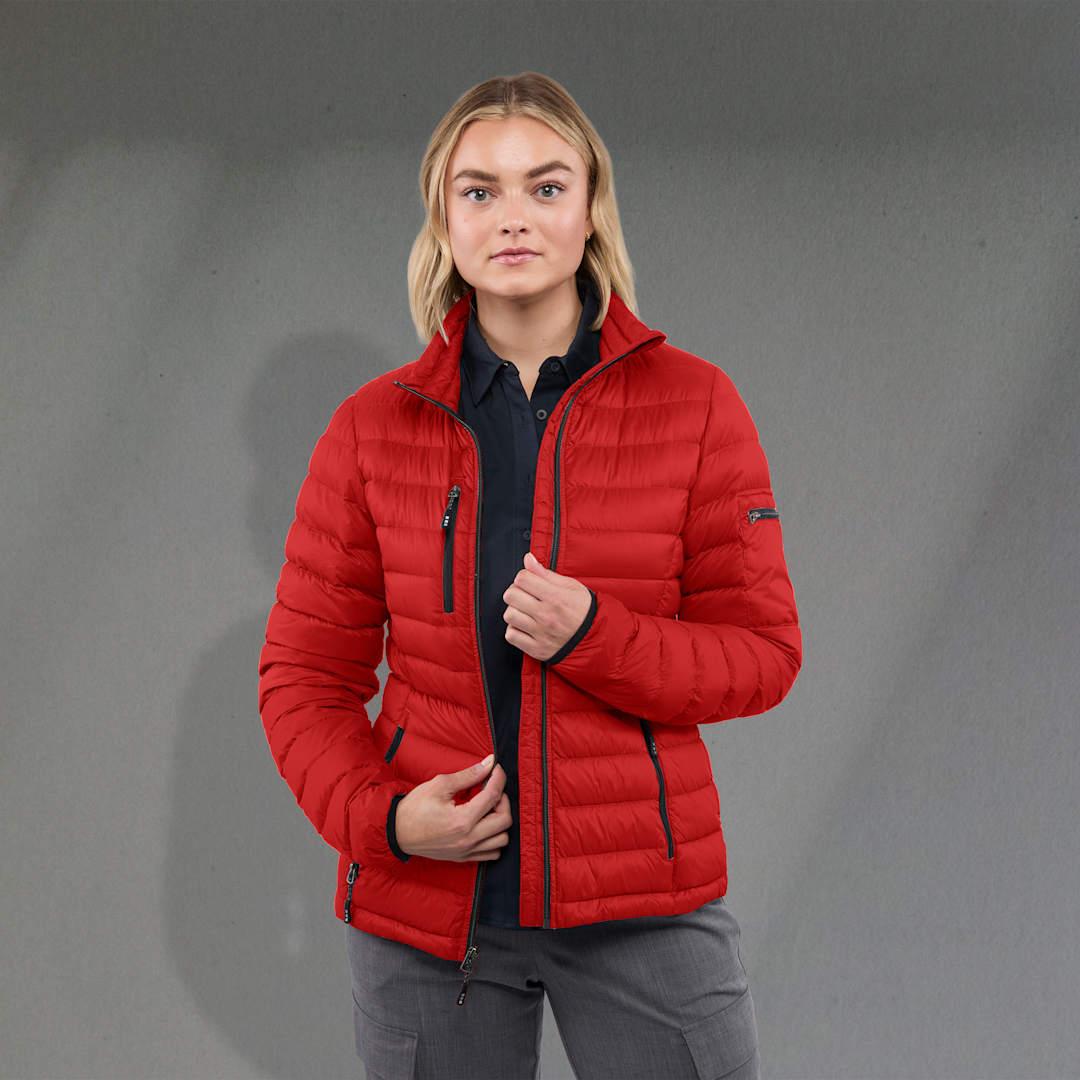 Womens whistler light down jacket Black miniatura 5