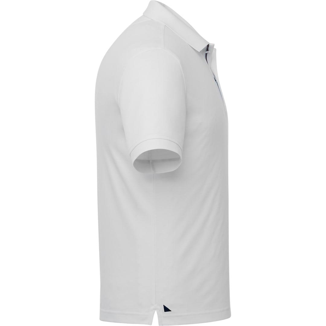 Untuckit damaschino short sleeve polo-mens White miniatura 5