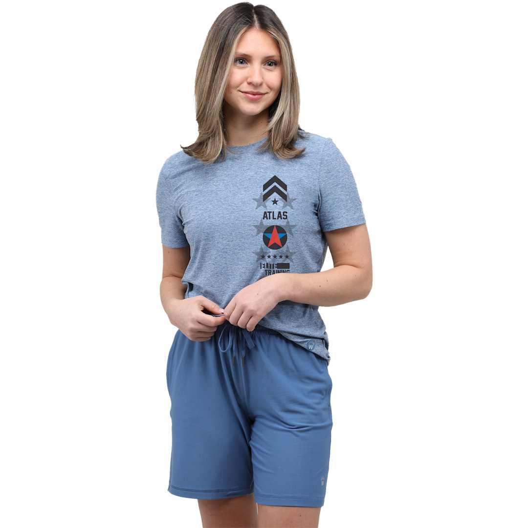 Wellable womens short sleeve tee Dark Gray miniatura 16