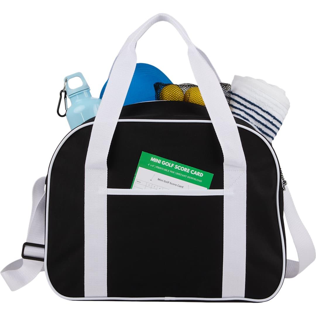 Varsity sport duffle bag Black miniatura 7
