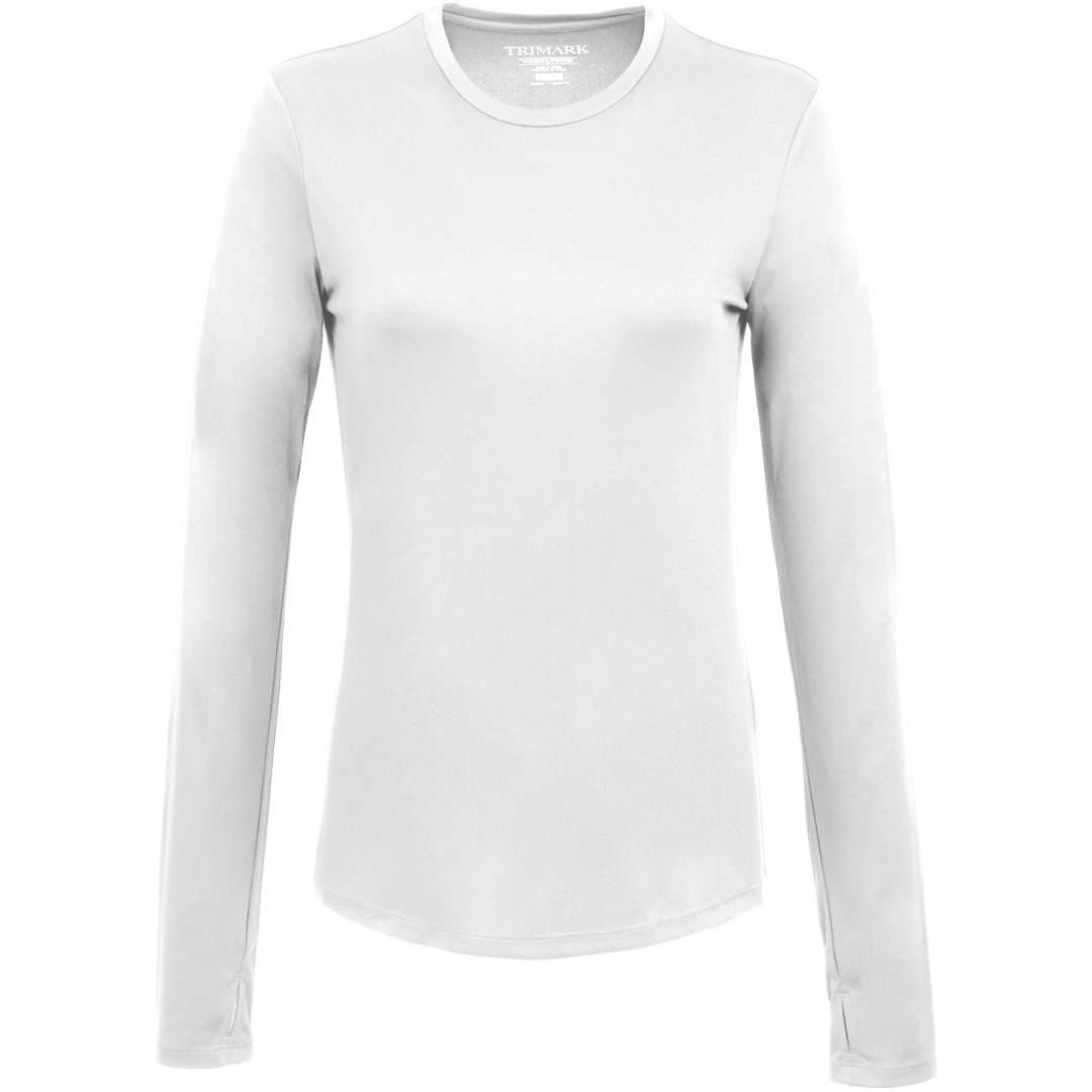 Dara ls tech tee - womens White miniatura 3