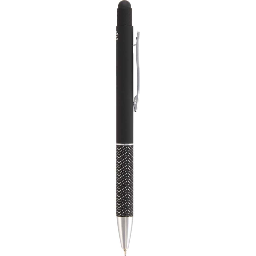 Nadine recycled soft touch gel stylus Black miniatura 5