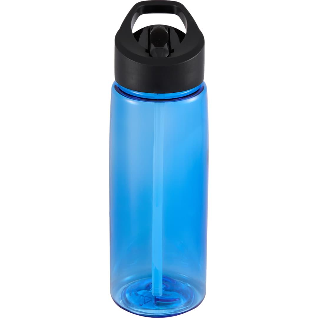 The flair flip straw lid 26 oz. Blue front