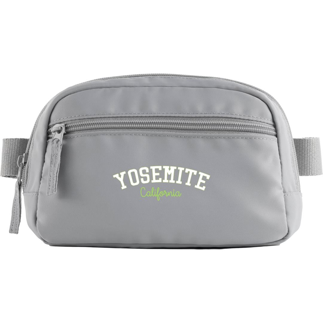Recycled sport fanny pack Black miniatura 15