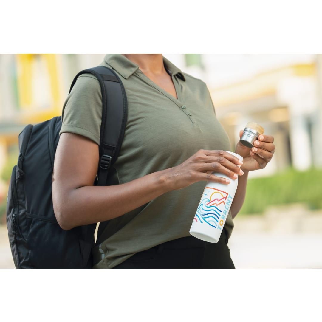 Fsc® 100% bamboo cap 17oz shaco copper vac bottle White miniatura 12