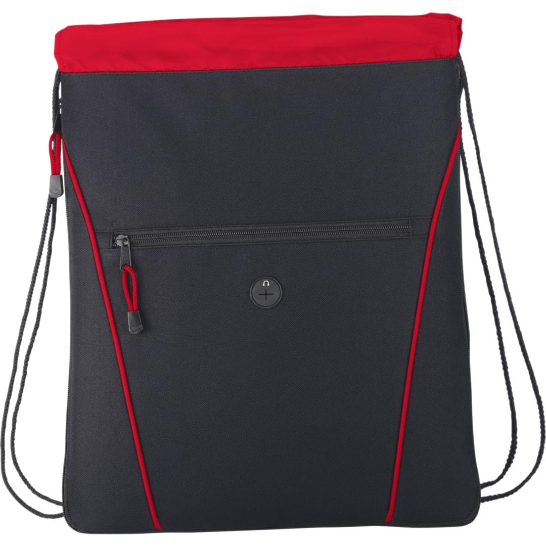 Raven drawstring bag Black miniatura 7