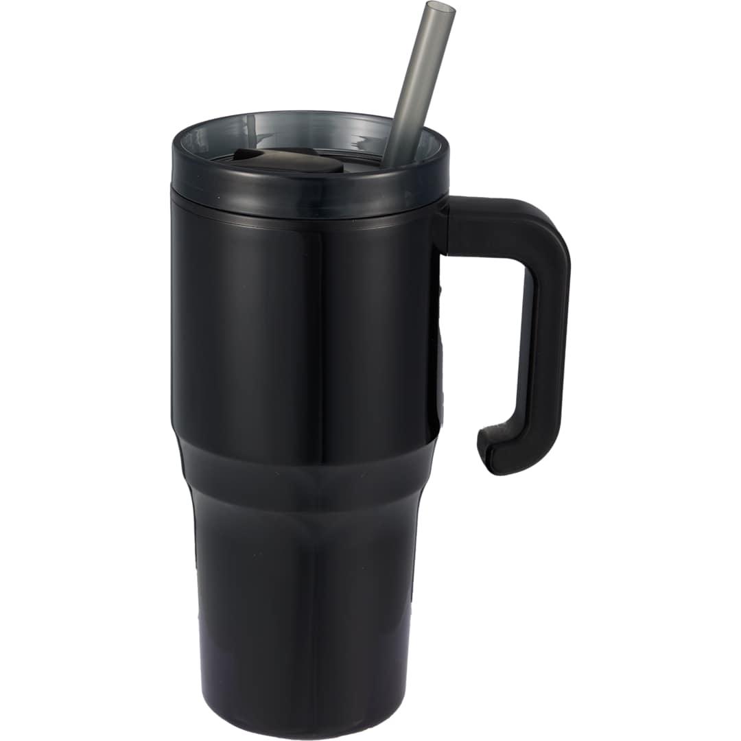 Thor 20 oz straw mug Black miniatura 3