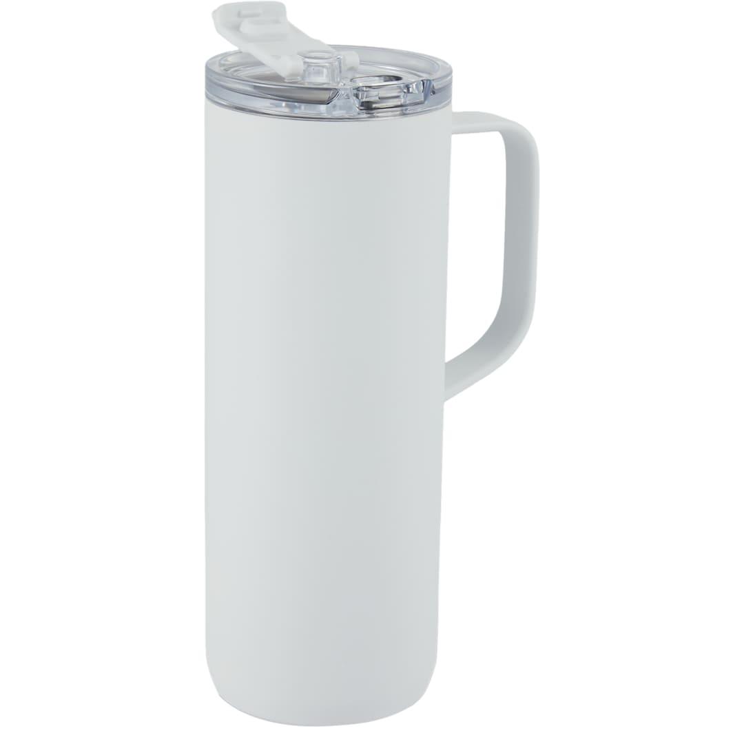 Whitney recycled tall tumbler w/ flip lid 20oz Black miniatura 12