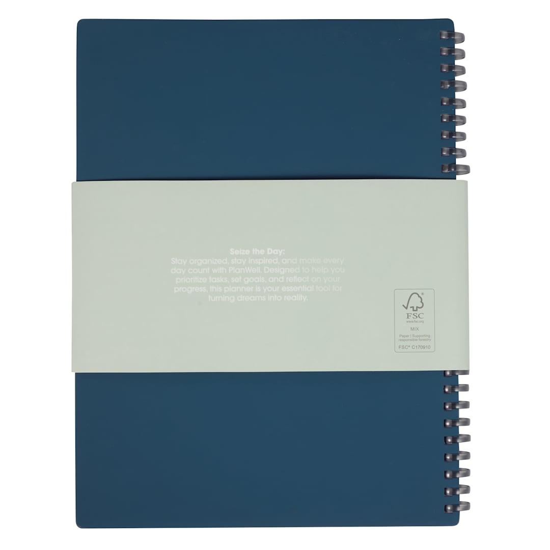 Wellable™ plan well undated planner journal Navy Blue miniatura 16