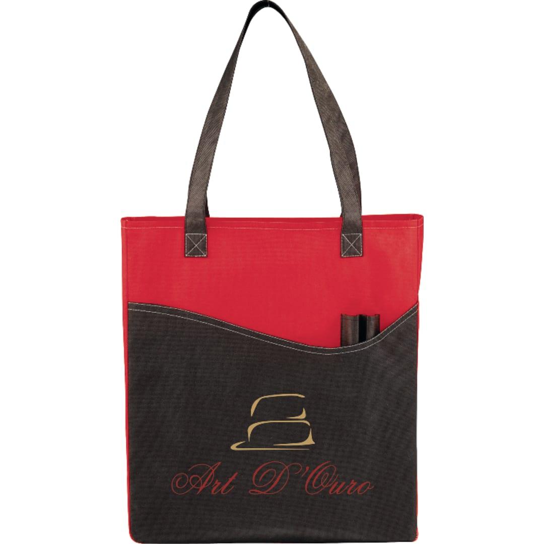 Rivers pocket non-woven convention tote Green miniatura 28