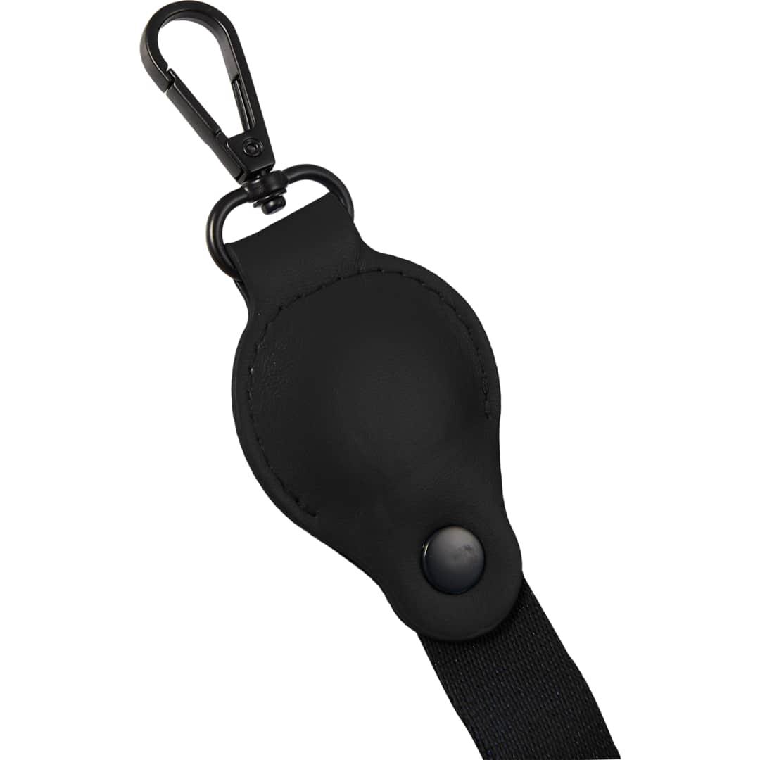 Recycled airtag lanyard Black miniatura 4