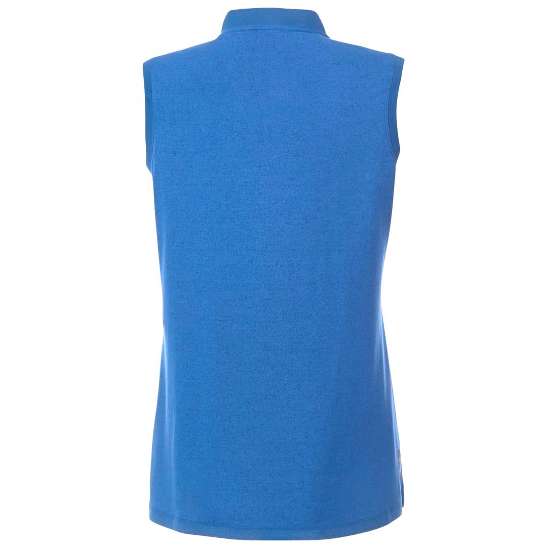 Womens kinport sleeveless polo Wine miniatura 11