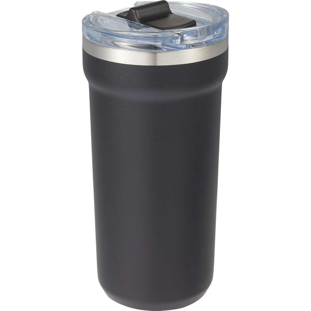 Catone recycled vacuum tumbler w/ slider lid 20oz Black miniatura 4
