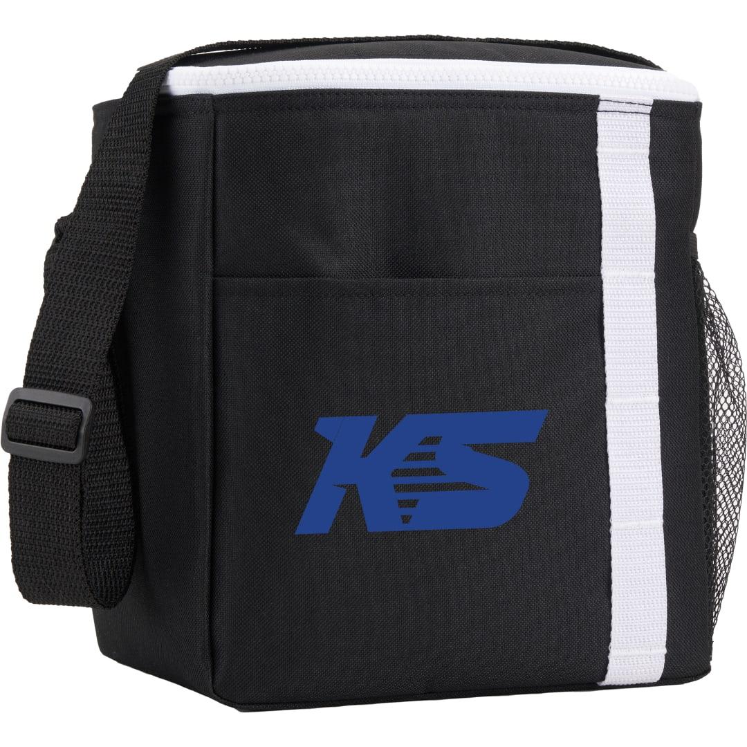 Accent recycled 12 can lunch cooler Black miniatura 8