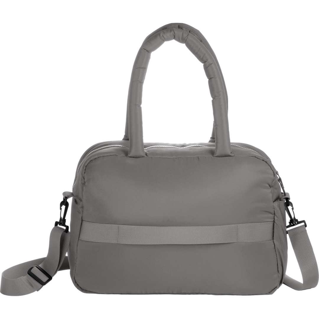 Puffer recycled duffle bag Grey miniatura 4