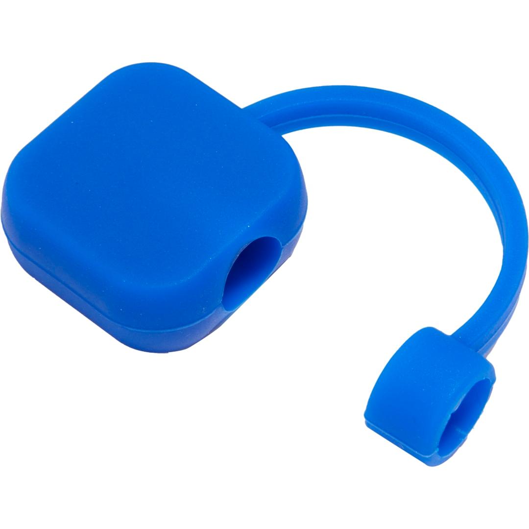 Silicone straw topper Black miniatura 4