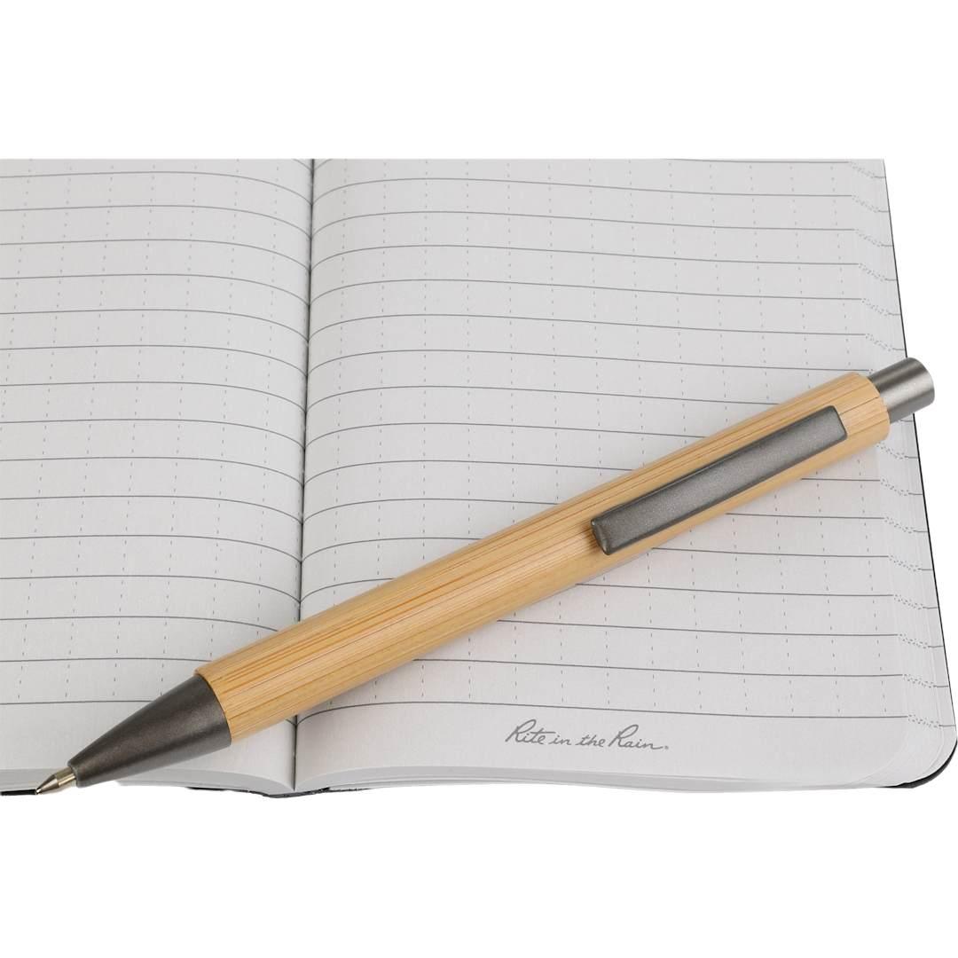 3.5 X 5.25 rite in the rain soft cover notebook Black miniatura 5