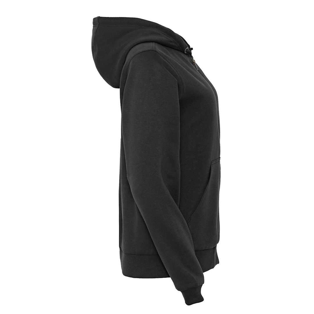 Berne heritage grid fleece-lined zip sweatshirt - womens Black miniatura 15