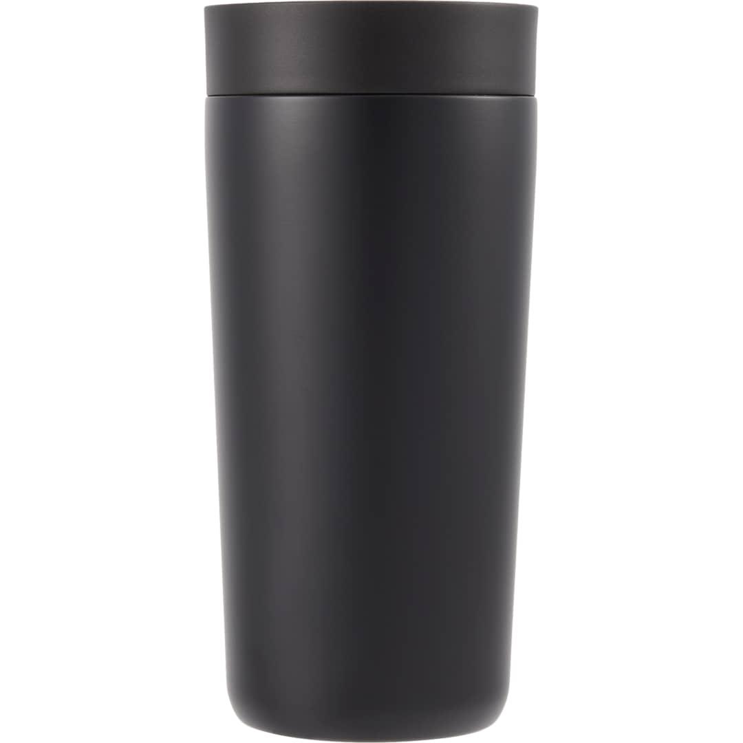 Maddie recycled ss vacuum tumbler w/ 360 lid 16oz Black miniatura 4