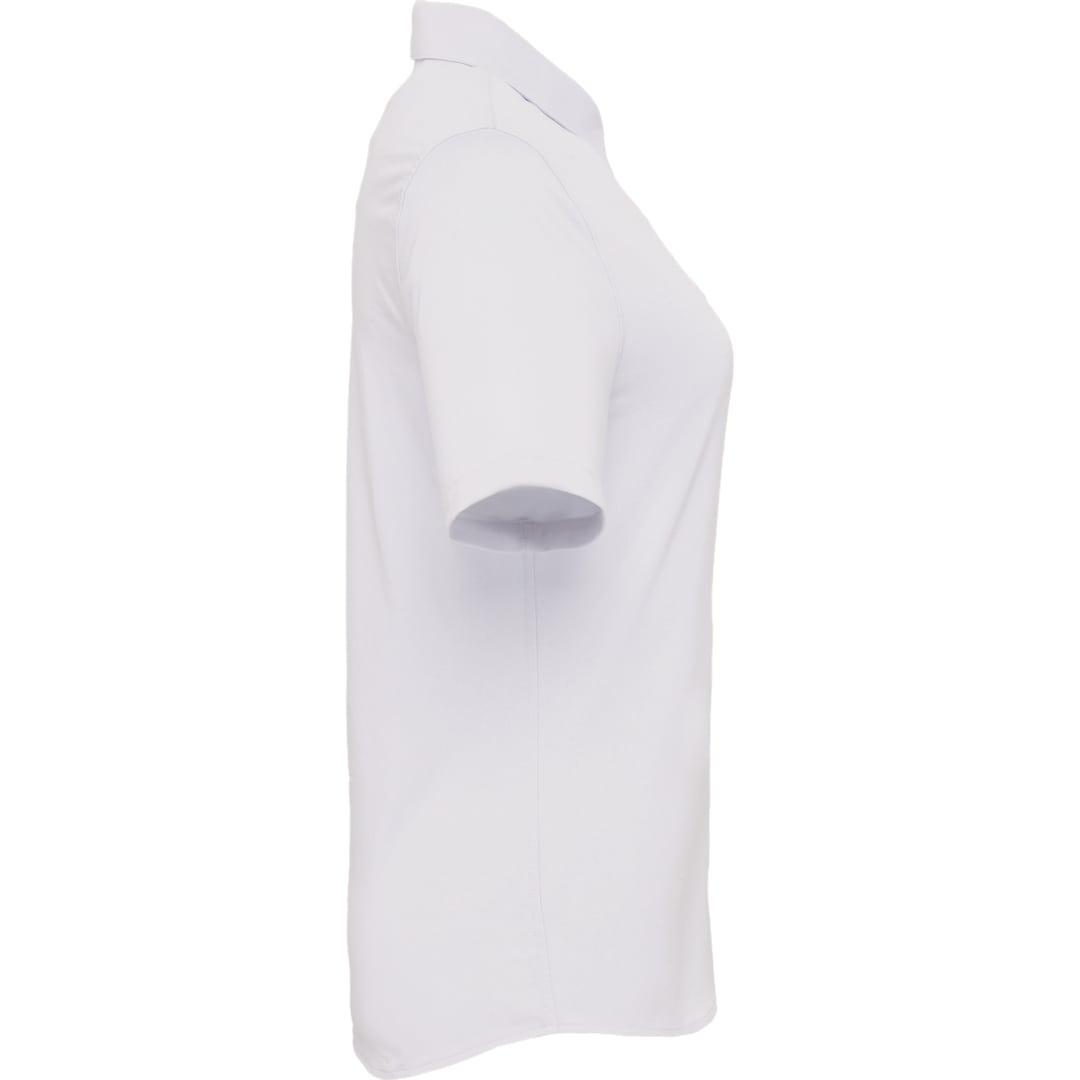 Tatra eco short knit button up sleeve shirt - womens White miniatura 5
