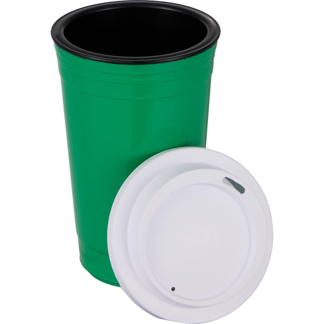 The traveler insulated cup 16 oz. w/ lid Black miniatura 6