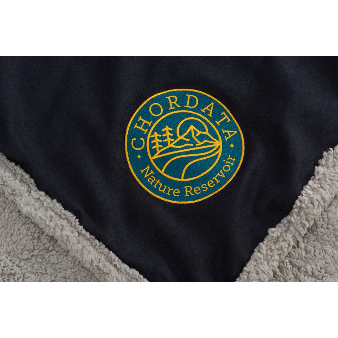 Field & co.® oversized wool sherpa blanket Dark Gray miniatura 17