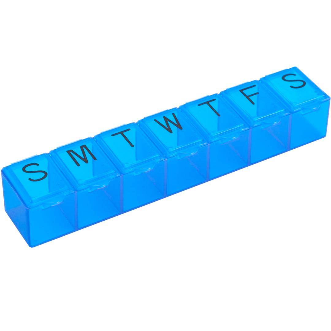 7-Day pill case Blue miniatura 5