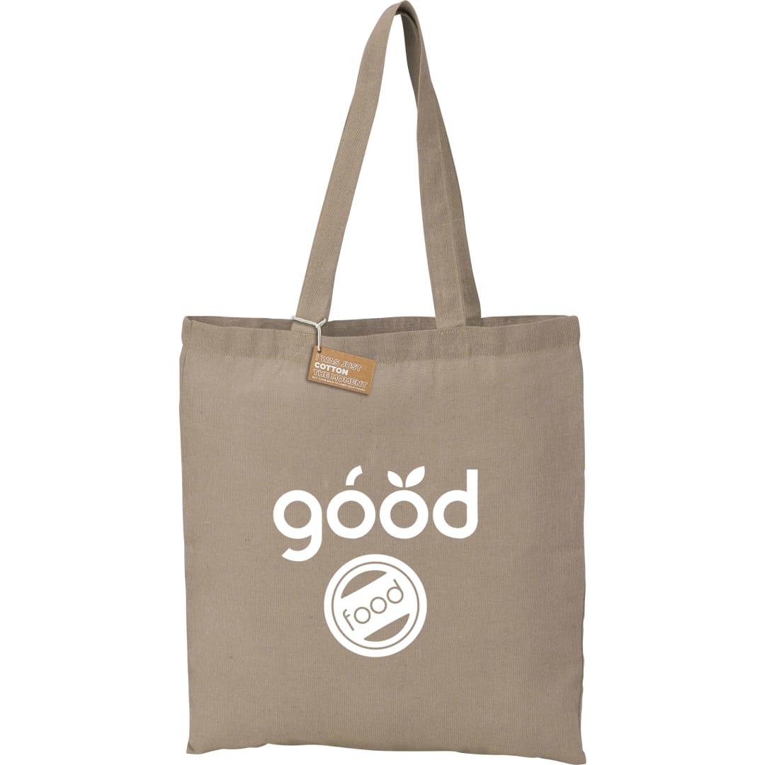 Recycled 5oz cotton twill tote Red miniatura 17