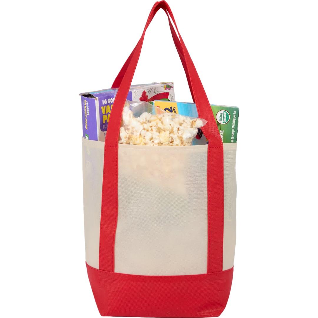 Lighthouse mini non-woven tote Black miniatura 28