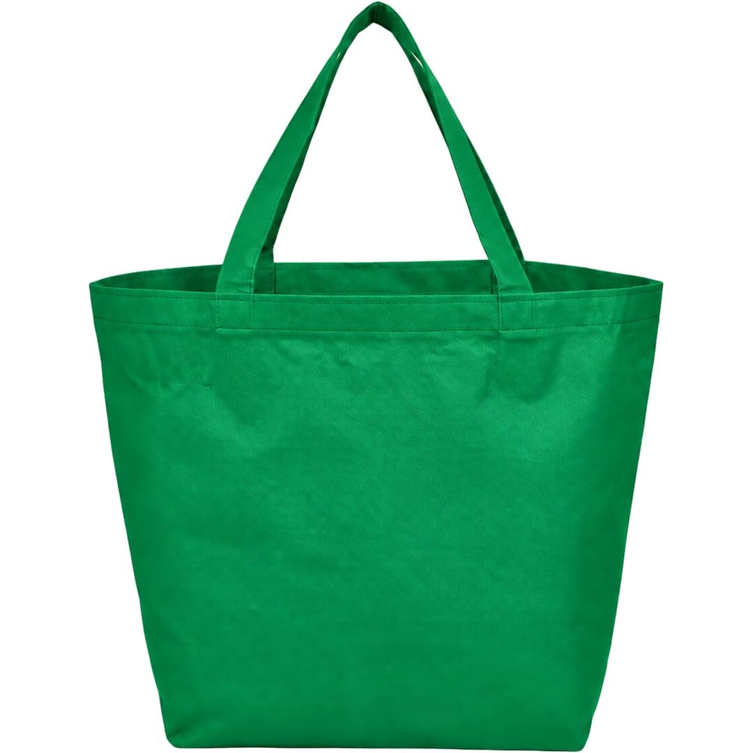 Yaya 100% recycled budget non woven shopper tote Black miniatura 17