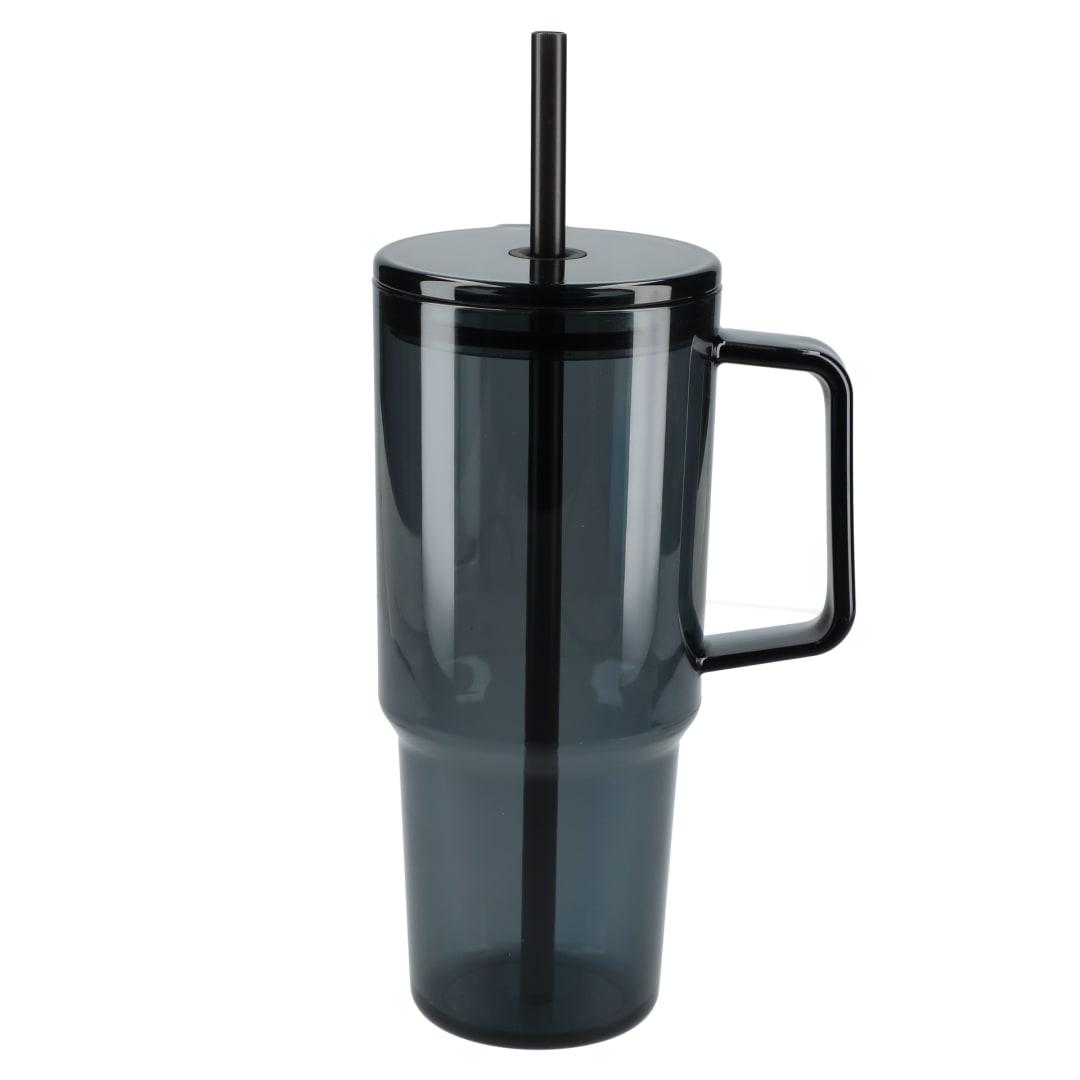 Lucien recycled acrylic travel mug 40oz Black miniatura 4