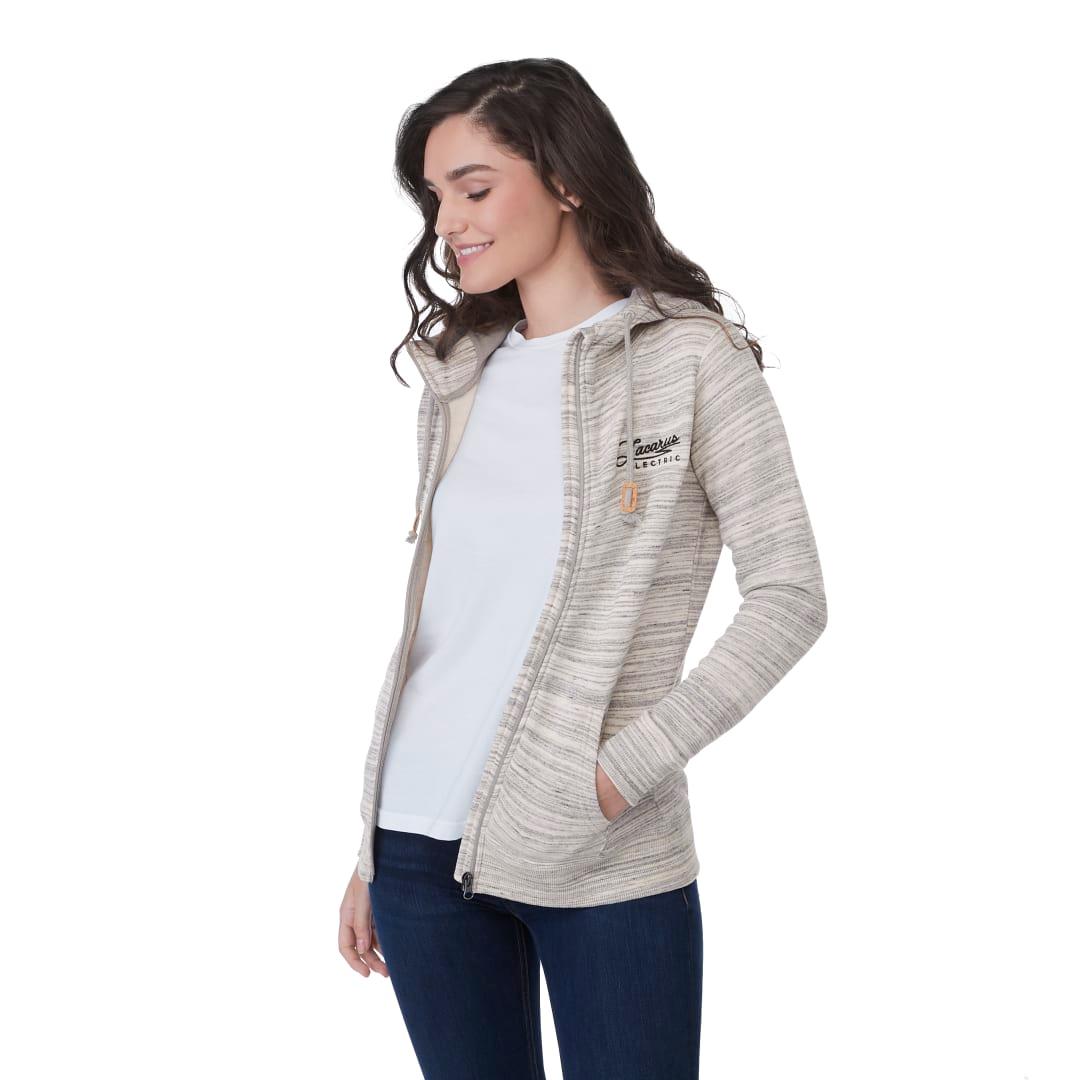 Tentree space dye zip hoodie - womens Grey miniatura 15