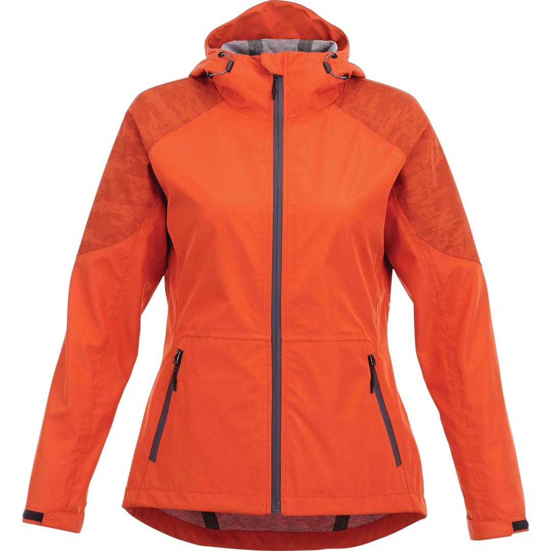 Womens index softshell jacket Orange miniatura 3