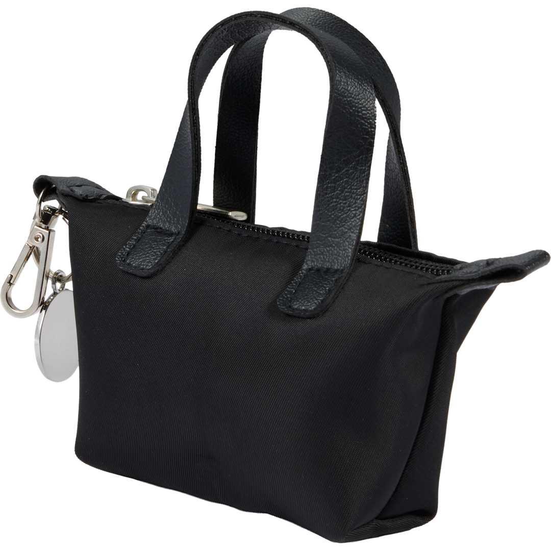 Mini fontaine tote charm Black thumbnail 2