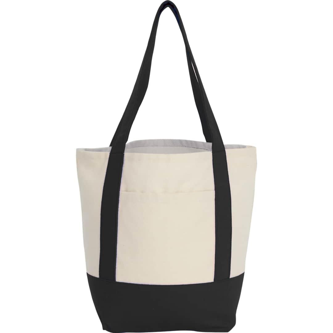 Mini recycled 8oz cotton canvas tote Red miniatura 4