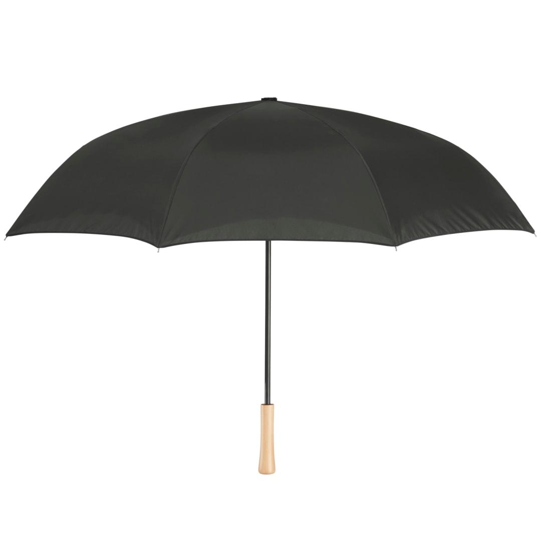 48 Recycled manual inversion umbrella Black miniatura 9