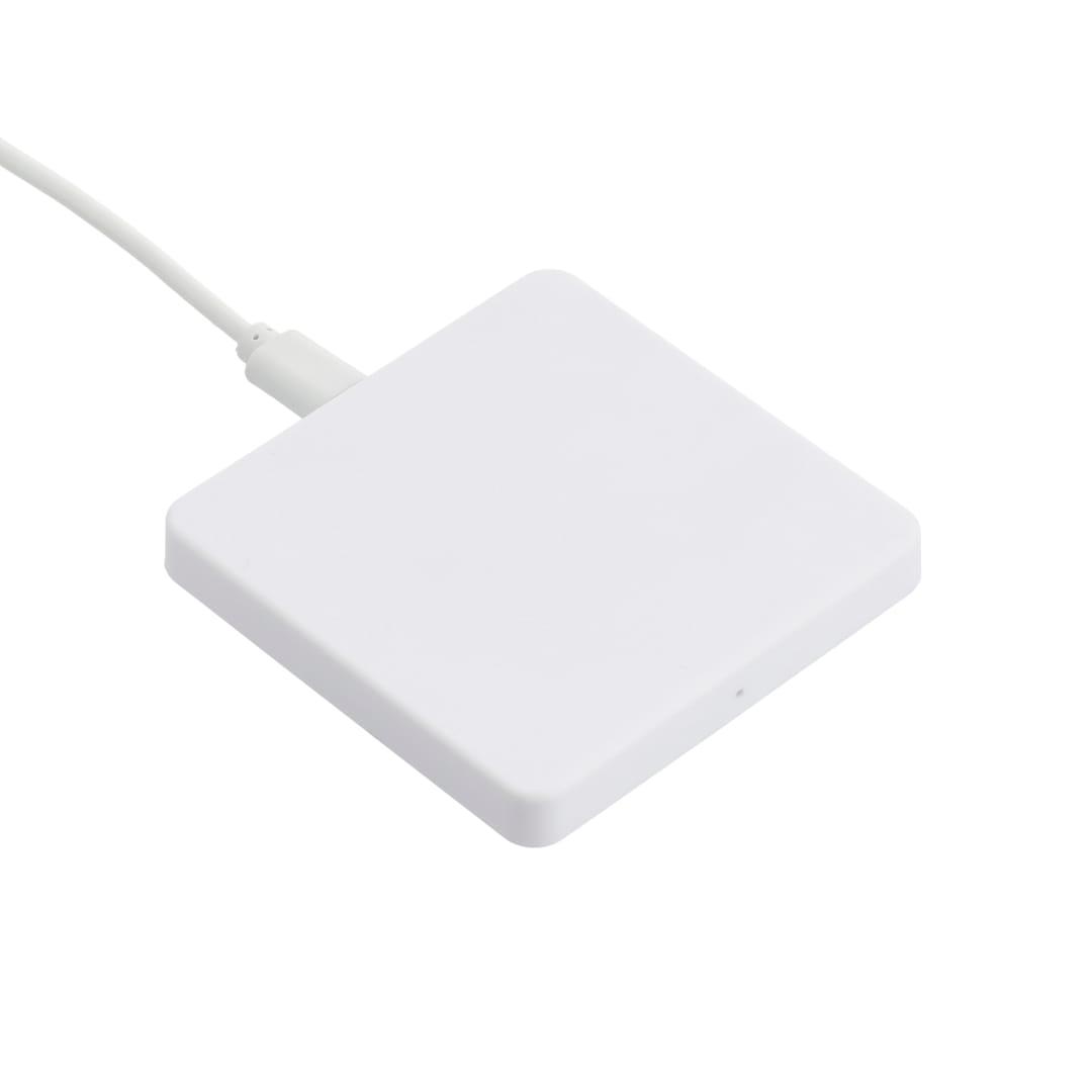 Square wireless charging pad Black miniatura 12