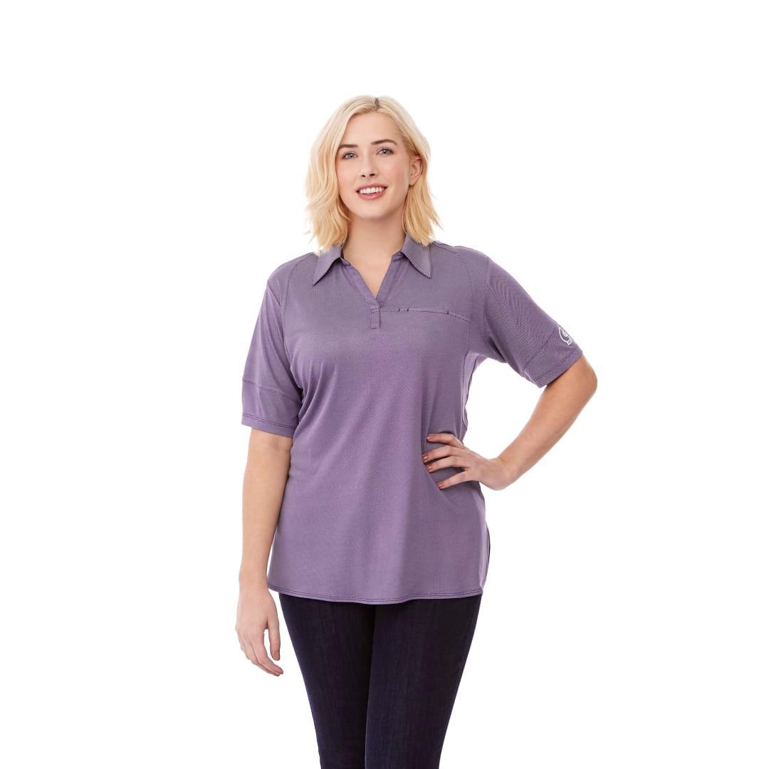 Womens torres ss polo Red miniatura 11